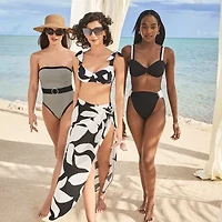 Mynah Womens Textured One Piece Swimsuit