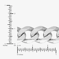 Mens Sterling Silver 22 Inch Curb Chain Necklace