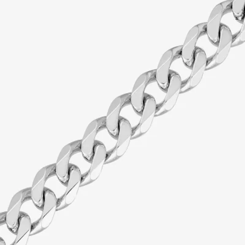 Mens Sterling Silver 22 Inch Curb Chain Necklace