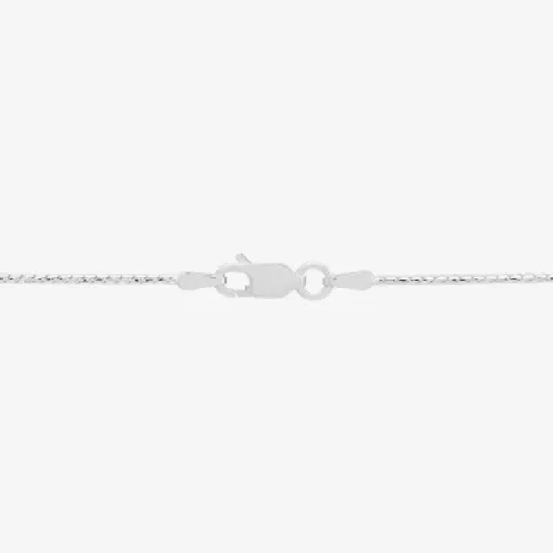 Made in Italy Womens Sterling Silver 18 Inch Chain Necklace