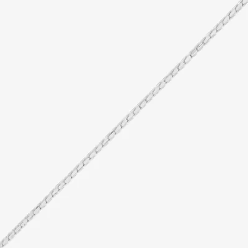Made in Italy Womens Sterling Silver 18 Inch Chain Necklace