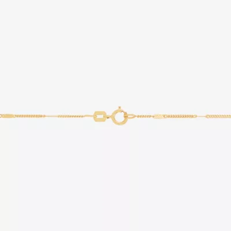 Limited Quantities! Womens 14K Gold 18 Inch Cable Chain Necklace