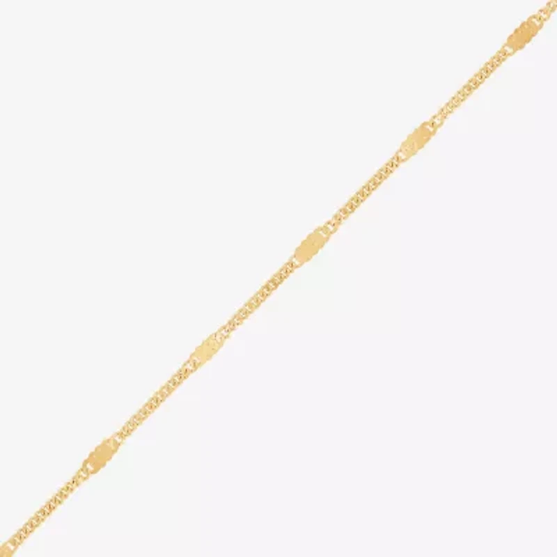 Limited Quantities! Womens 14K Gold 18 Inch Cable Chain Necklace