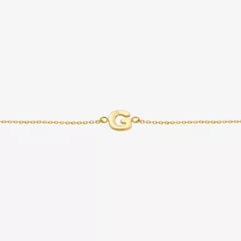 Limited Quantities! Womens 14K Gold 10 Inch Solid Cable Ankle Bracelet