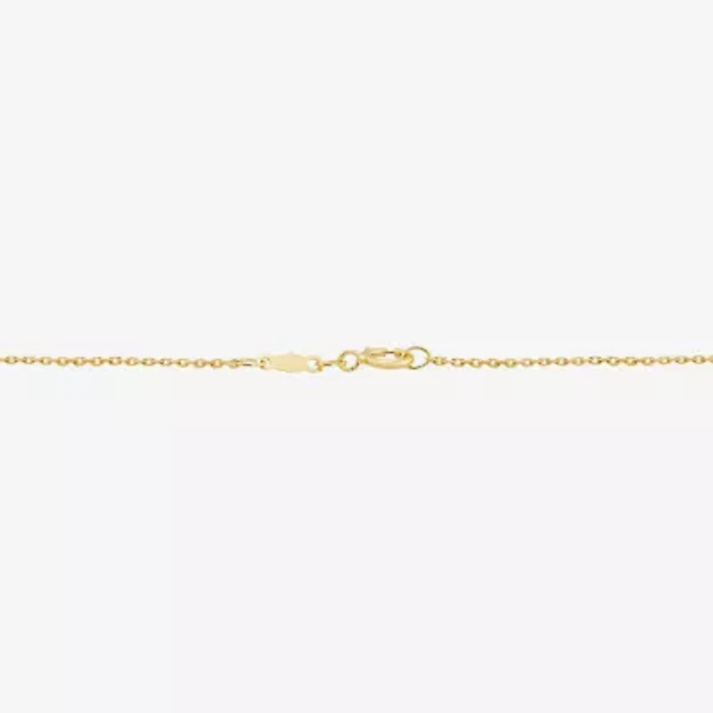 Limited Quantities! Womens 14K Gold 10 Inch Solid Cable Ankle Bracelet