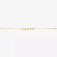 Limited Quantities! Womens 14K Gold 10 Inch Solid Cable Ankle Bracelet