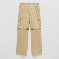 Thereabouts Loose Fit Zip Off Little & Big Kid Boys Straight Cargo Pant