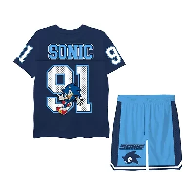 Toddler Boys Sonic the Hedgehog 2-pc. Short Set