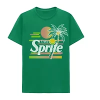 Sprite Mens Crew Neck Short Sleeve Classic Fit Big and Tall Graphic T-Shirt
