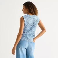 a.n.a Womens Crew Neck Sweater Vest