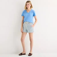 a.n.a Womens V Neck Short Sleeve T-Shirt