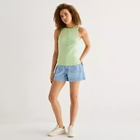 a.n.a Womens Henley Neck Sleeveless Tank Top