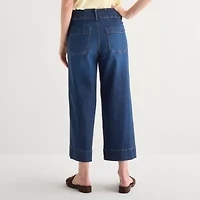 a.n.a Patch Pocket Womens Highest Rise Cropped Jean