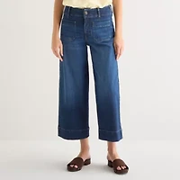 a.n.a Patch Pocket Womens Highest Rise Cropped Jean