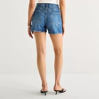 a.n.a Womens High Rise Denim Short