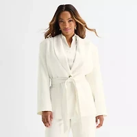 Worthington Plus Womens Shawl Blazer