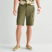 St. John's Bay Mens 10" Mid Rise Stretch Fabric Cargo Short