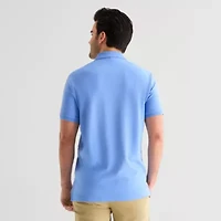 U.S. Polo Assn. Interlock Pique Mens Classic Fit Short Sleeve Shirt