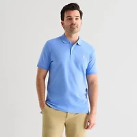 U.S. Polo Assn. Interlock Pique Mens Classic Fit Short Sleeve Shirt