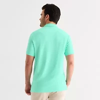 U.S. Polo Assn. Interlock Pique Mens Classic Fit Short Sleeve Shirt