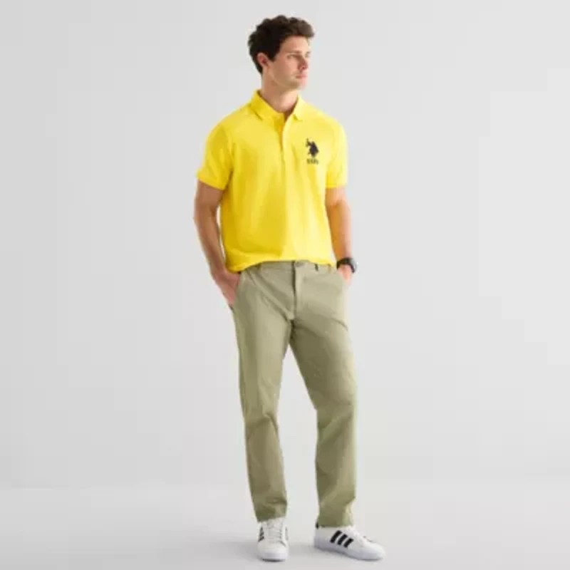 U.S. Polo Assn. Big Pony Pique Mens Classic Fit Short Sleeve Shirt