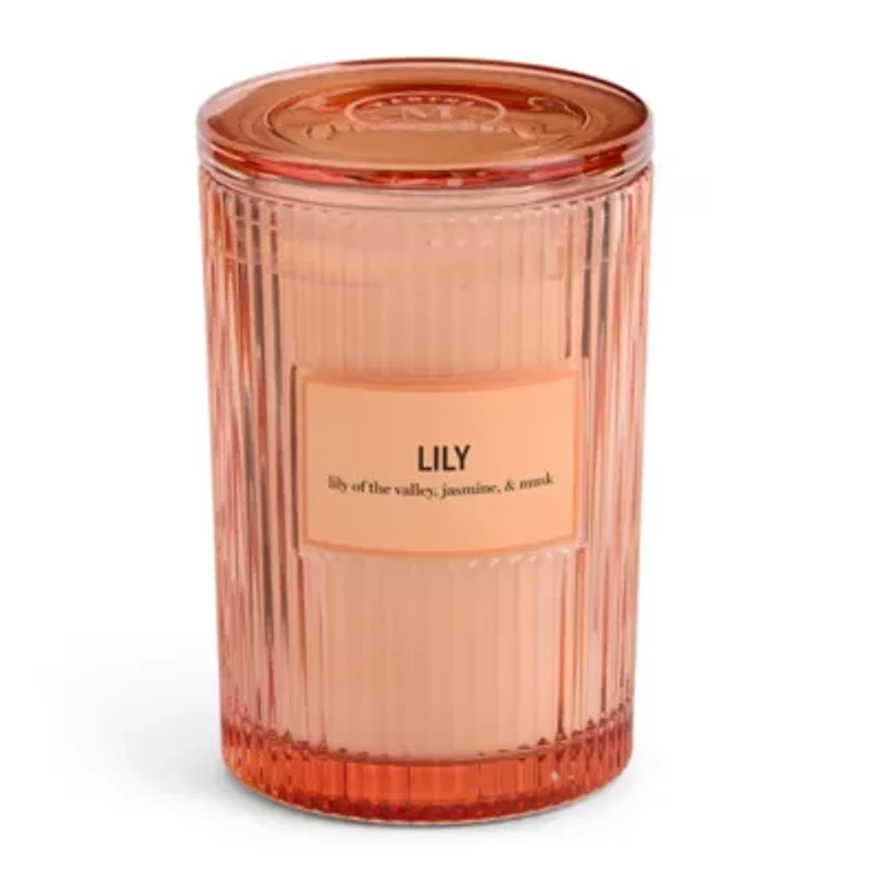 Martha Stewart 19oz Lily 2-Wick Scented Jar Candle