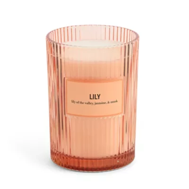 Martha Stewart 19oz Lily 2-Wick Scented Jar Candle