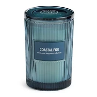 Martha Stewart 19oz Coastal Fog 2-Wick Scented Jar Candle