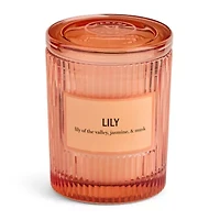 Martha Stewart 10oz Lily Single Wick Scented Jar Candle