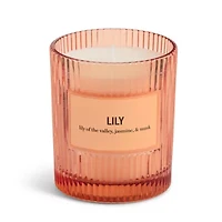 Martha Stewart 10oz Lily Single Wick Scented Jar Candle
