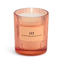 Martha Stewart 10oz Lily Single Wick Scented Jar Candle