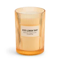Martha Stewart 19oz Iced Lemon Tart 2-Wick Scented Jar Candle