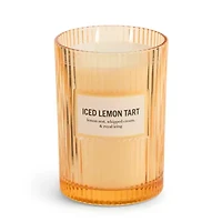 Martha Stewart 19oz Iced Lemon Tart 2-Wick Scented Jar Candle