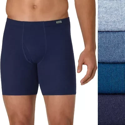 Hanes Fresh I Q Comfortsoft Mens 4 Pack Boxer Briefs J746l4