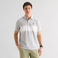 U.S. Polo Assn. Engineered Ombre Stripe Mens Classic Fit Short Sleeve Shirt