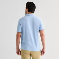 U.S. Polo Assn. Engineered Ombre Stripe Mens Classic Fit Short Sleeve Shirt