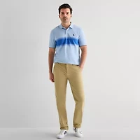 U.S. Polo Assn. Engineered Ombre Stripe Mens Classic Fit Short Sleeve Shirt