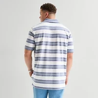 St. John's Bay Essential Oxford Mens Classic Fit Short Sleeve Polo Shirt