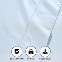 SUPERIOR® Cotton Rich Blend Wrinkle Resistant 1000tc Deep Pocket Sheet Set
