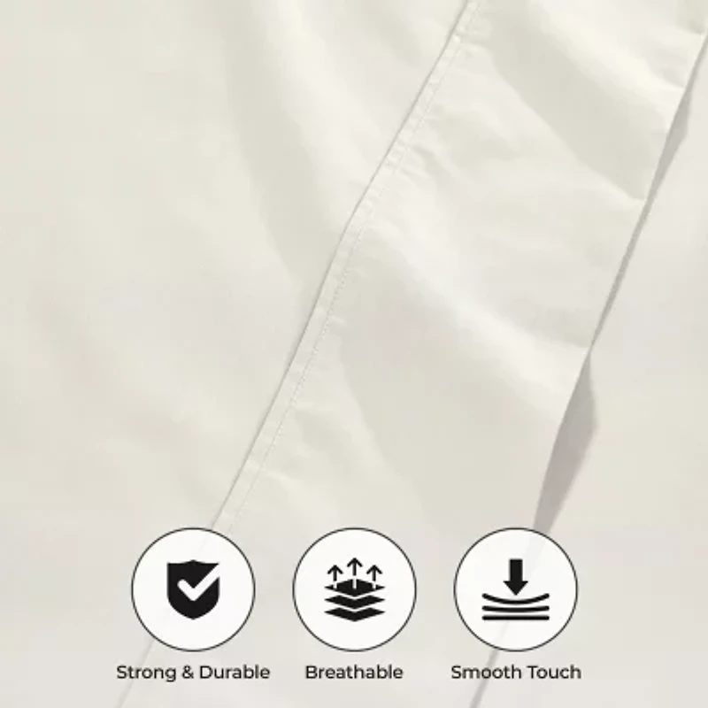 SUPERIOR® Cotton Rich Blend Wrinkle Resistant 1000tc Deep Pocket Sheet Set
