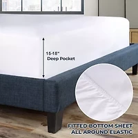 SUPERIOR® Egyptian Cotton Luxury Heavyweight 1000tc Deep Pocket Sheet Set