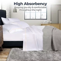 SUPERIOR® Egyptian Cotton Luxury Heavyweight 1000tc Deep Pocket Sheet Set