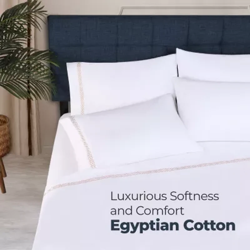 SUPERIOR® Egyptian Cotton Luxury Heavyweight 1000tc Deep Pocket Sheet Set