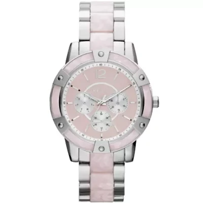 Relic® Payton Womens Pink & Silver-Tone Multifunction Watch