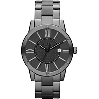 Relic By Fossil Mens Gray Stainless Steel Bracelet Watch Zr11998