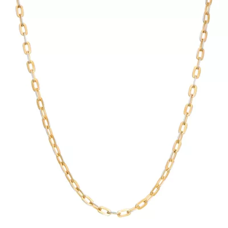 Mens Stainless Steel 24 Inch Link Necklace