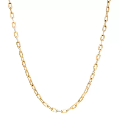 Mens Stainless Steel 24 Inch Link Necklace