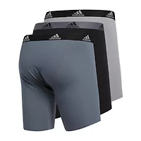 adidas Cotton Mens 3 Pack Long Leg Boxer Briefs 5152380a