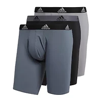 adidas Cotton Mens 3 Pack Long Leg Boxer Briefs 5152380a