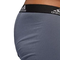 adidas Performance Cotton Mens 3 Pack Multi-Pack Comfort Waistband Stretch Fabric Trunks 5152382a